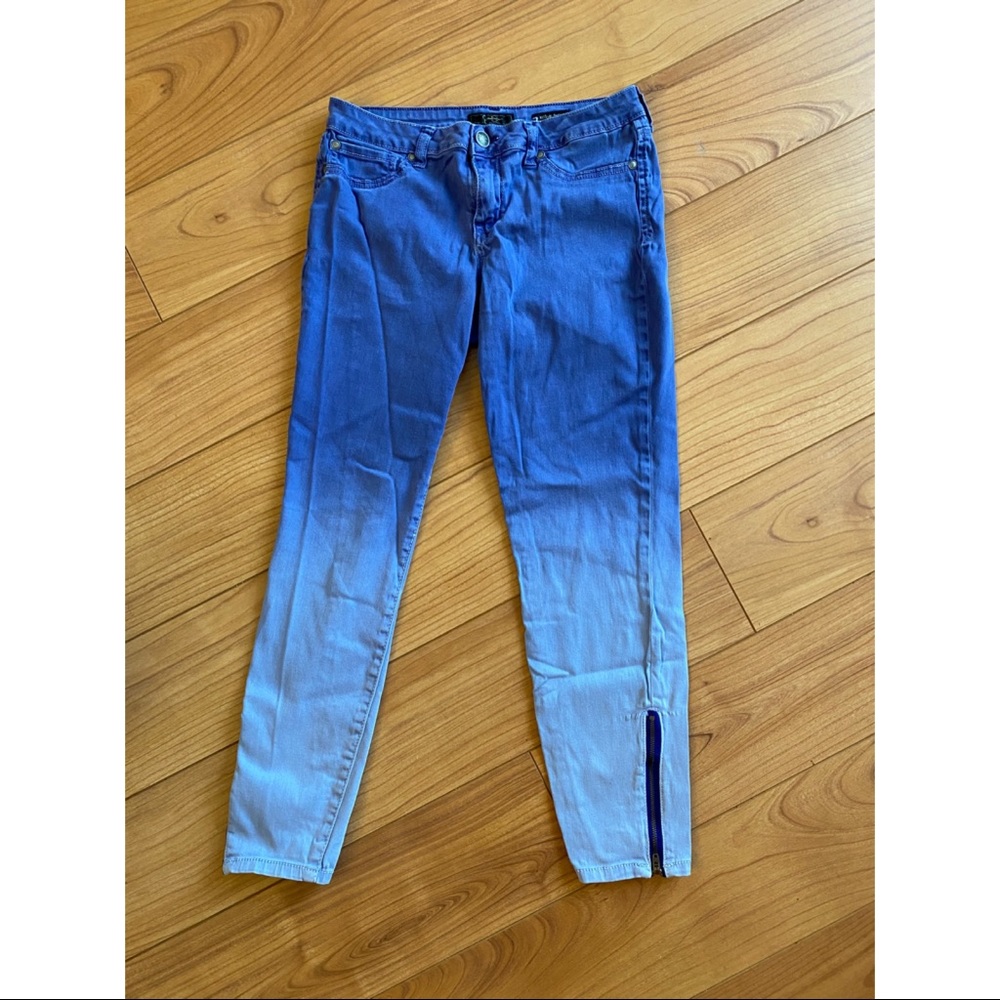 Jessica Simpson Kiss Me Ankle Ombré Jeans